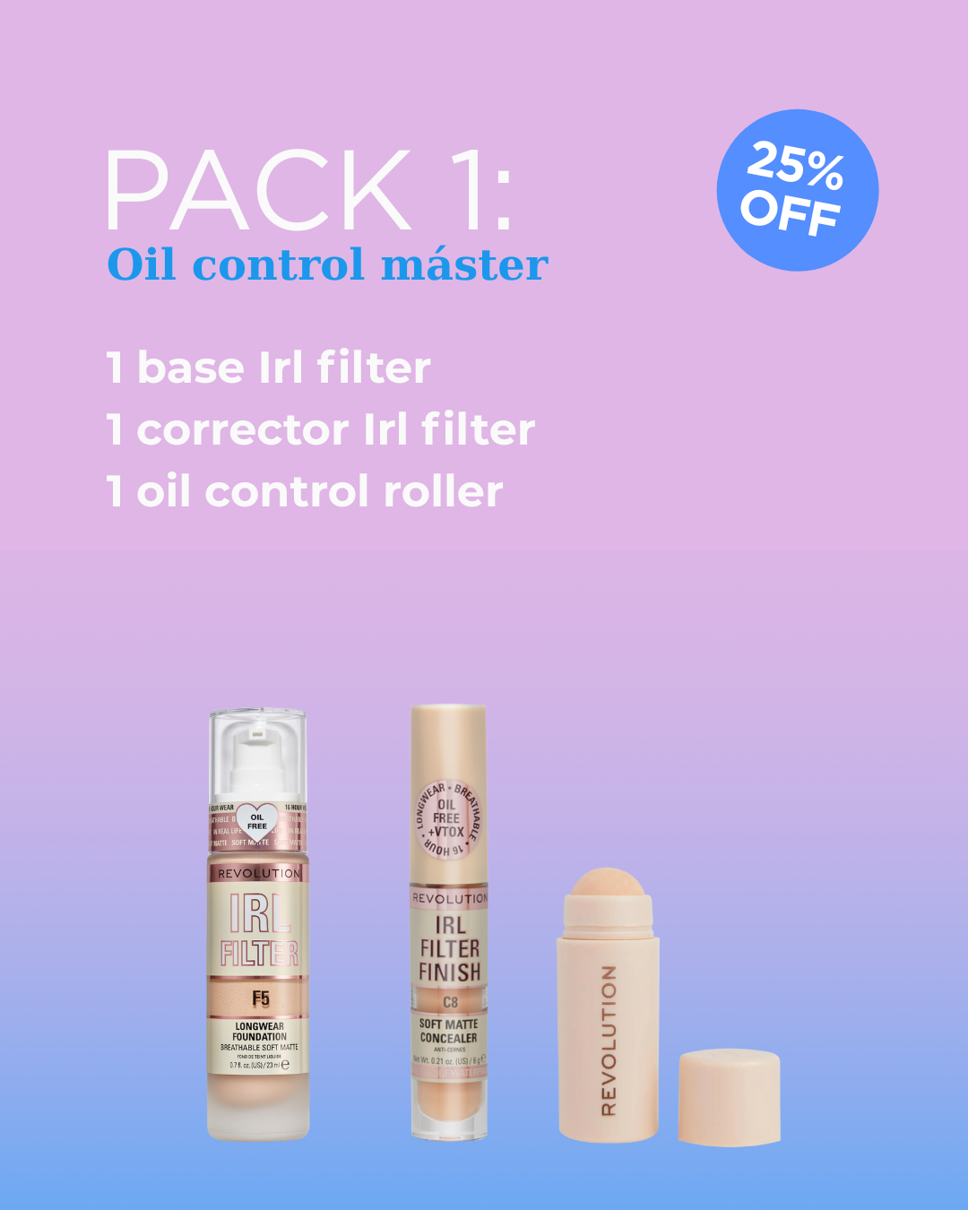 PACK 1: OIL CONTROL MASTER